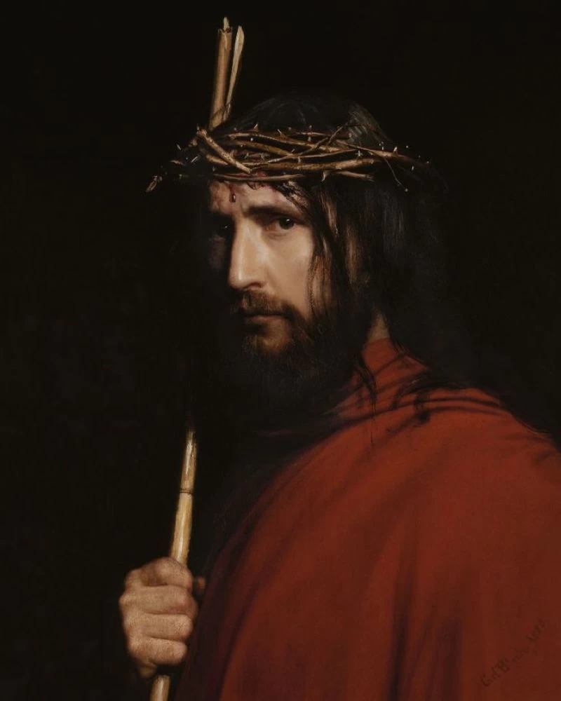 Cristo coronato di spine, 1882
